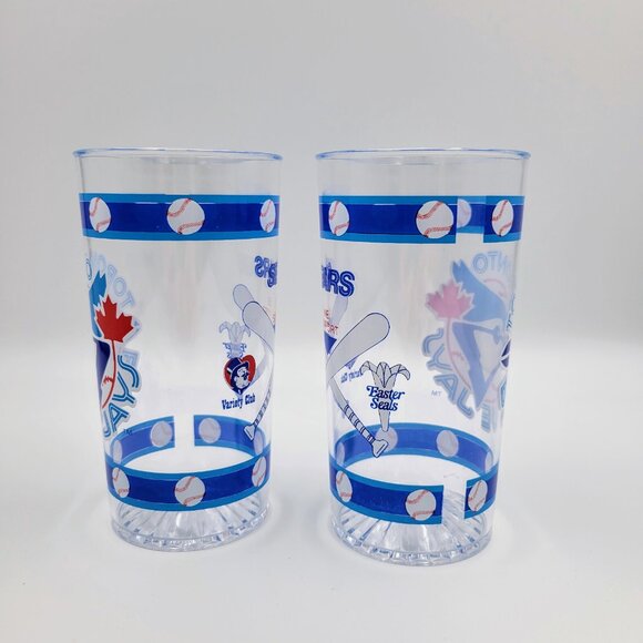 Vintage Toronto Blue Jays Plastic Cup Cups Sears Variety Club Easter Seals MLB - Picture 3 of 9